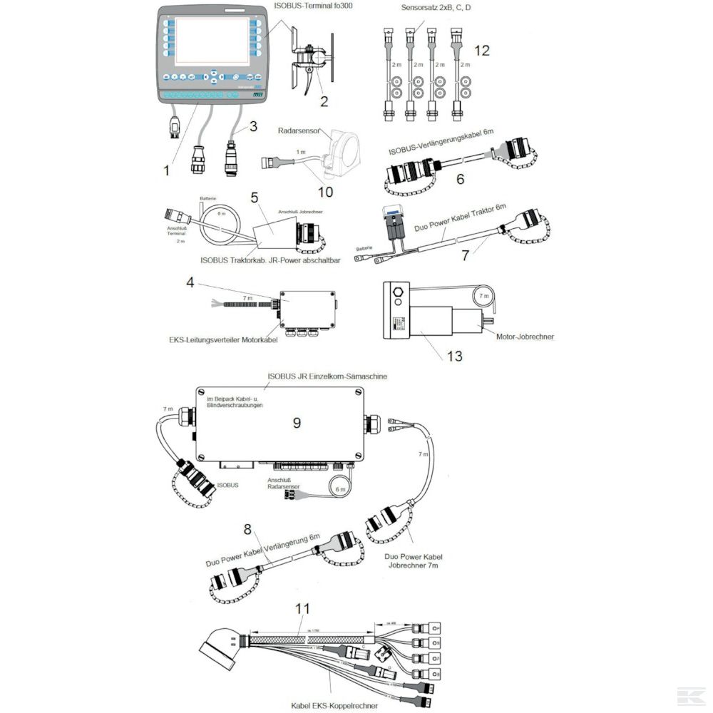 200063037 +Duo power kabel traktor 6m