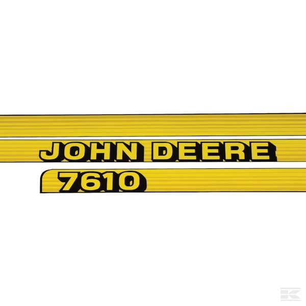 TR7610JD Наб. наклеек «John Deere 7610»