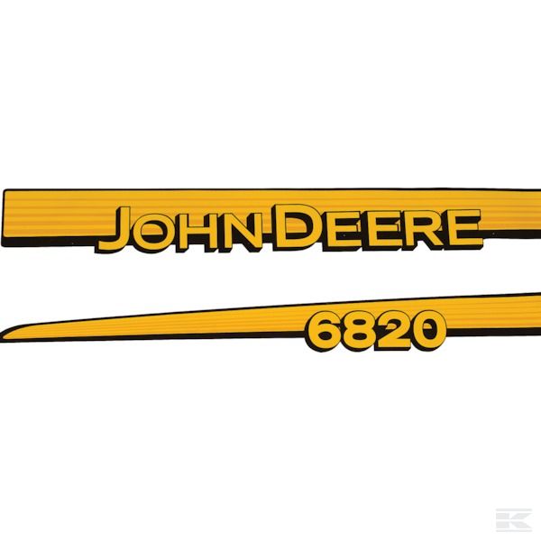 TR6820JD Наб. наклеек «John Deere 6820»