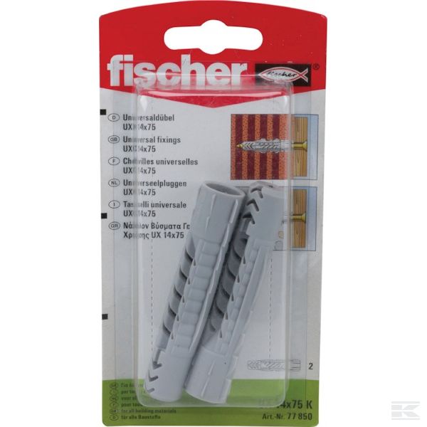 UX1475K Универсальный дюбель UX 14x75 (2)