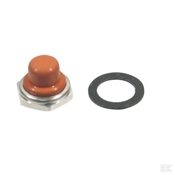U16546 Колпачок кнопочного выключателя красный 12 мм