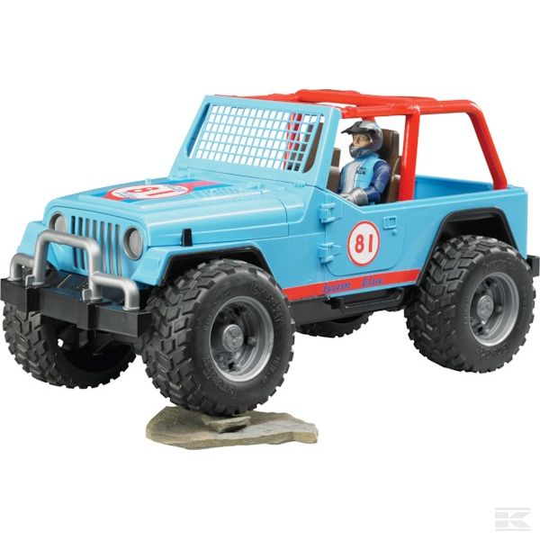 U02541 Jeep Cross-country синий