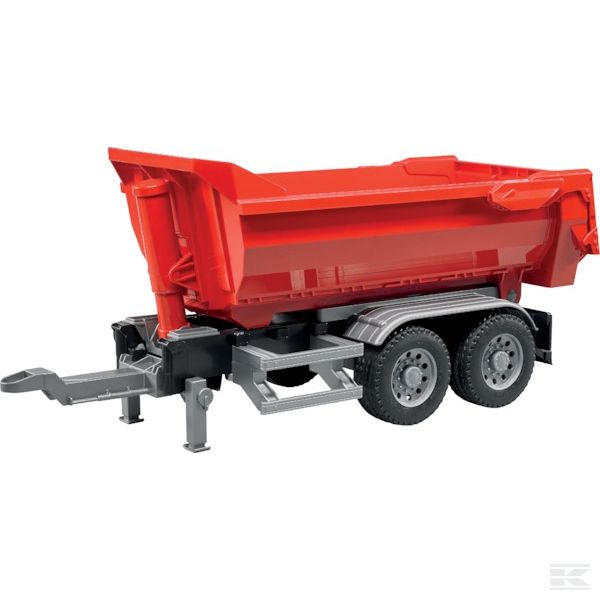 U03923 +Halfpipe trailer for trucks