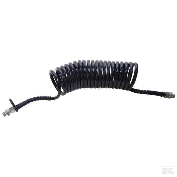 T710065 Спиральный воздухопровод M16x1,5 черный