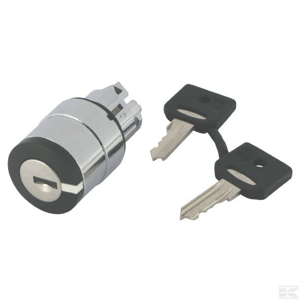 ZB4BG6 Выключатель с замком,2-поз.,Sp