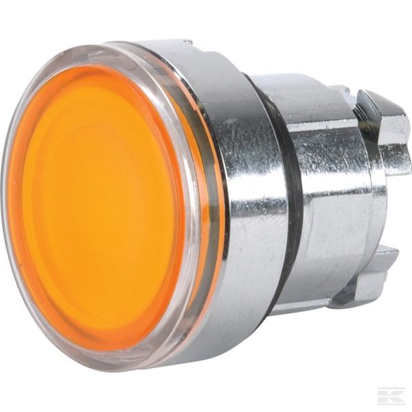 ZB4BH053 Кнопка сигнальная желт., фикс.