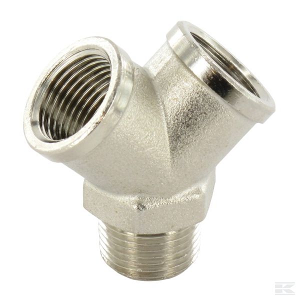 YA17 Y-эл. 3/8" 1xвнш.р. 2xвнт.р.