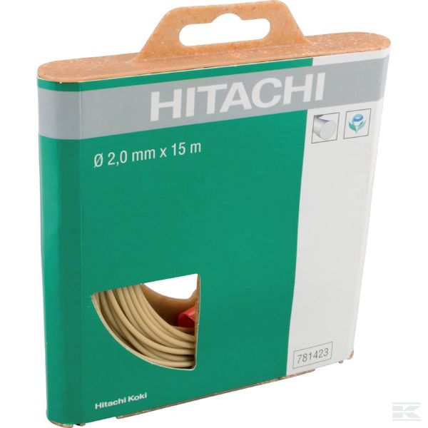 781423 +Nylon wire 2,0mm 15m