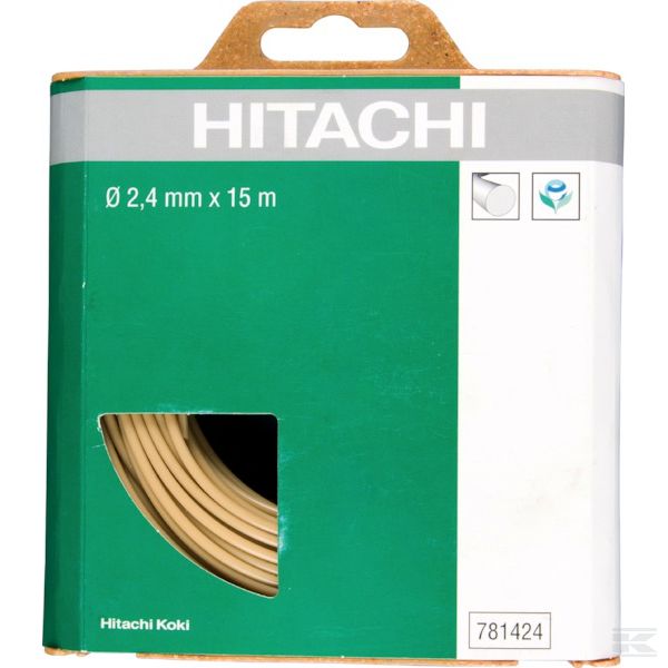 781424 +Nylon wire 2,4mm 15m
