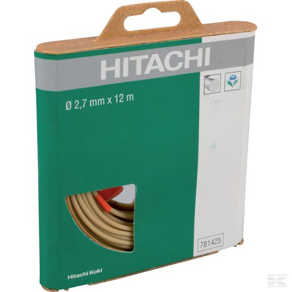 781425 +Nylon wire 2,7mm 12m