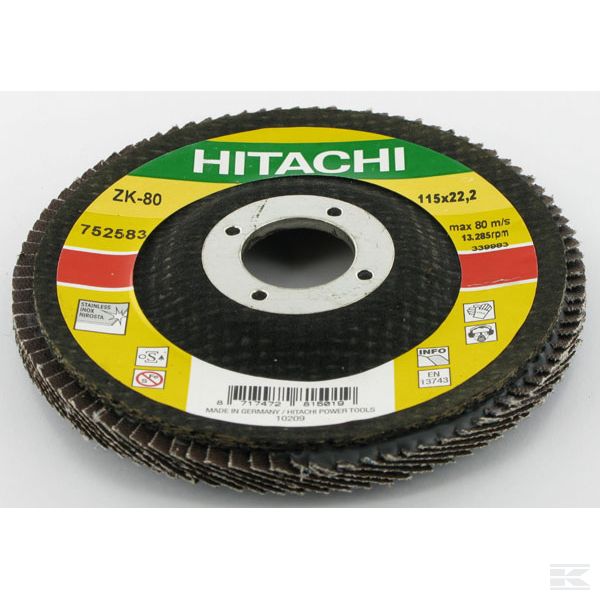 752583 +Lapper sanding pad 115 K80