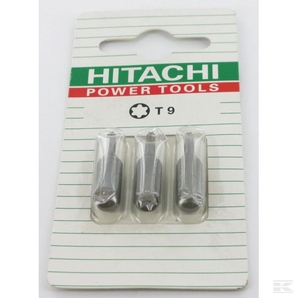 752306 +Bits Torx 1/4 T9-25mm (3x)