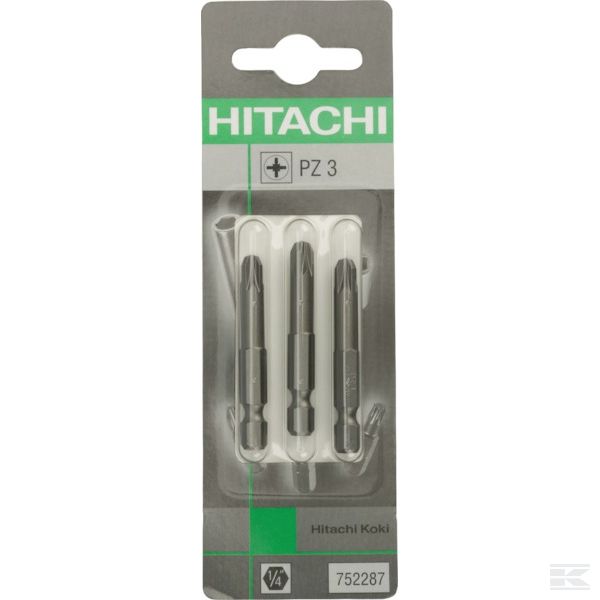 752287 +Bits 1/4 Pz 3-50mm (3x)