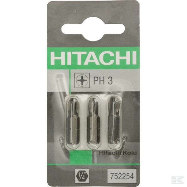 752254 +Bits 1/4 Ph 3-25mm (3x)