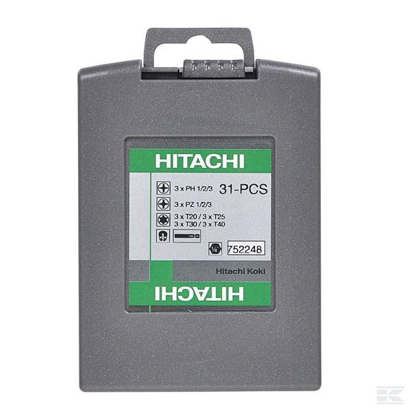 752248 Набор бит Hitachi, 30 штук