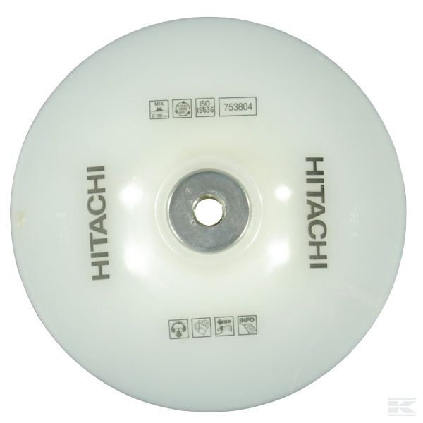 753801 +Disc pad + nut 115mm