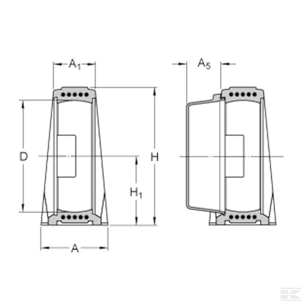 7500SYK506 Корпус подшипника