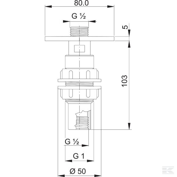 510100AV +Container cleaning jet valve