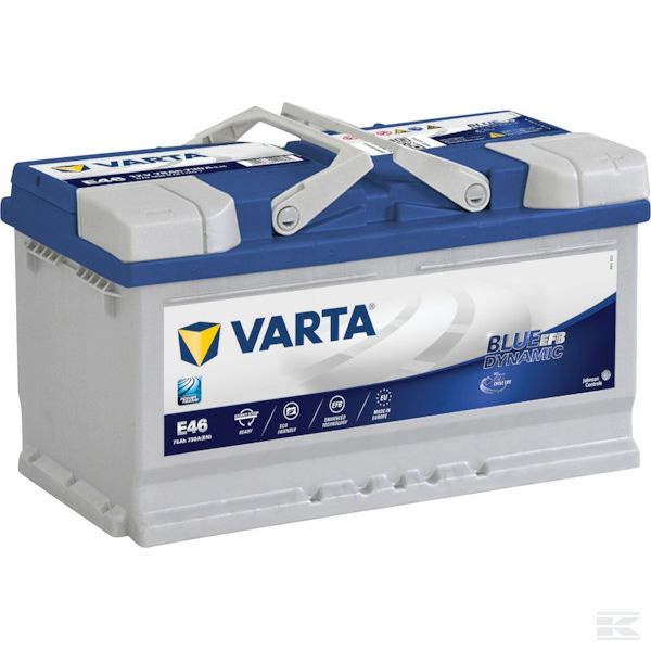 575500073D842 Батарея EFB Varta 75 Ач