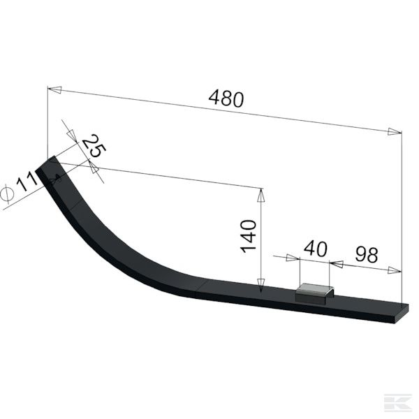 633238KR Промежуточная пружина 50x10