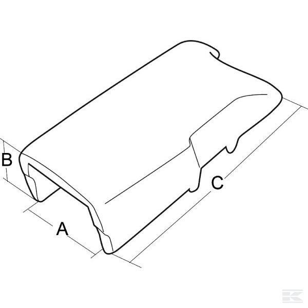 4046816N Держатель зуба, B0