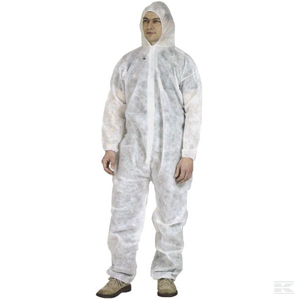 42100XXL Комбинезон SPP, белый, 2XL