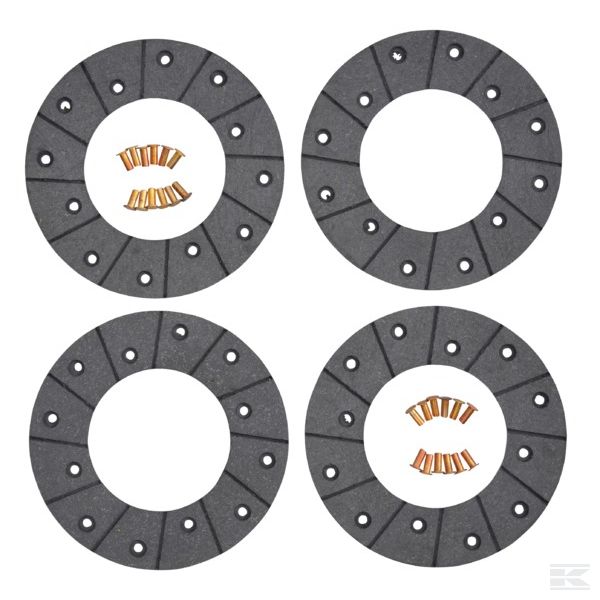 3134667R2N Накладка тормозная односторон. Case - IH