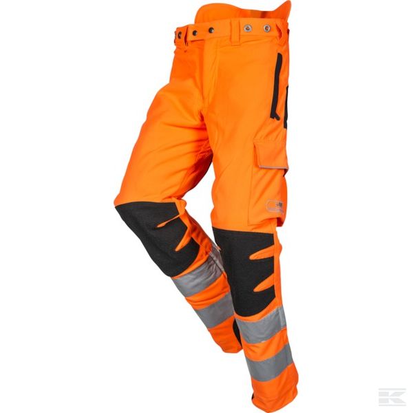 1SNS3XL +Hi-Vis chainsaw trousers 3XL