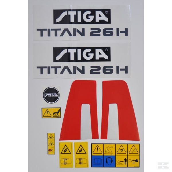 1135315503 Комплект наклеек Titan (26H)