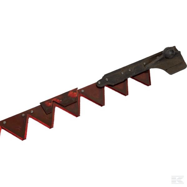 1145KR Нож косилочный зубчатый снизу 5 1/2F