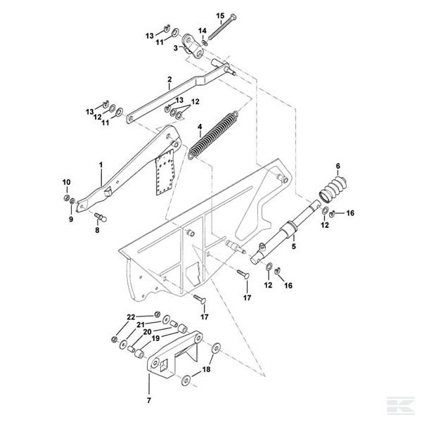 DC083 Винт M10x110