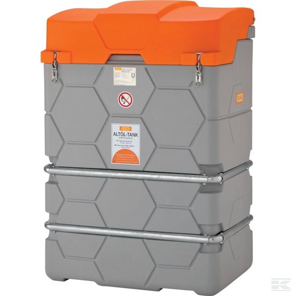 10481CEMO Бак для отраб.масла CUBE 1500л