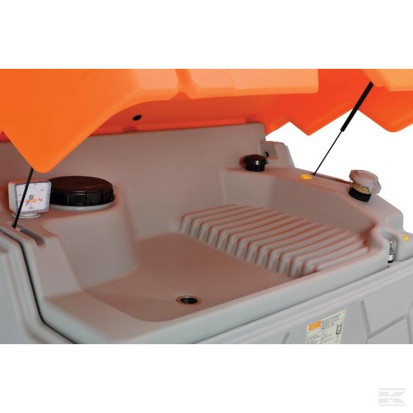 10481CEMO Бак для отраб.масла CUBE 1500л