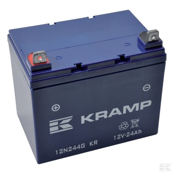 12N244GKR аккумулятор закрыт 12В 24A/ч G