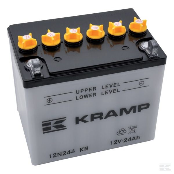 12N244KR аккумулятор с электролитом 12В