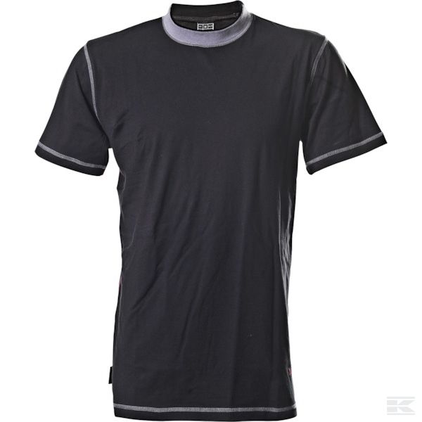 19626830089038 Футболка T-shirt, чорно-серая S