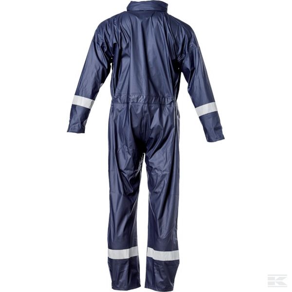 196182336062 Комбинезон дождевик, темно - синий, 62 / 3XL