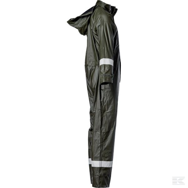 196182325046 Комбинезон дождевик, зеленый, 46 / XS