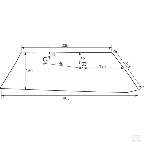 41658060592 Сошник пр. 14" SR