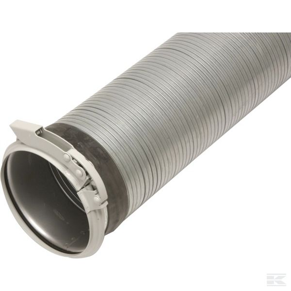 121000639 +2.0m suction hose steel