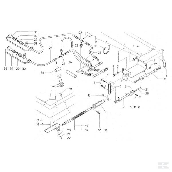 VNB1638778 Болт регулировочный