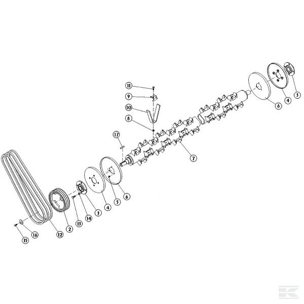 81504006 Подшипник фланцевый