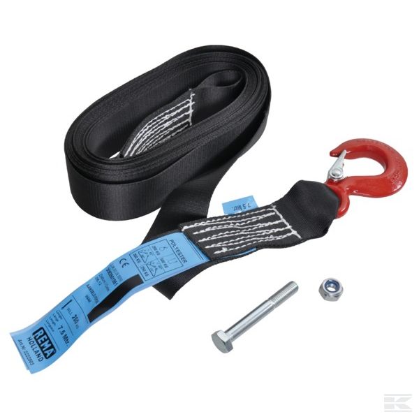2222003 +Tow-sling 50mmx7,5m + hook