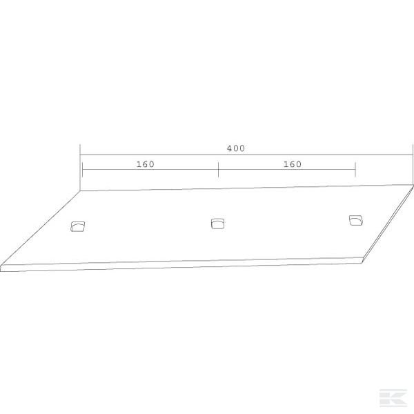 2210172Z Полевая доска, длин. 30ZS пр.