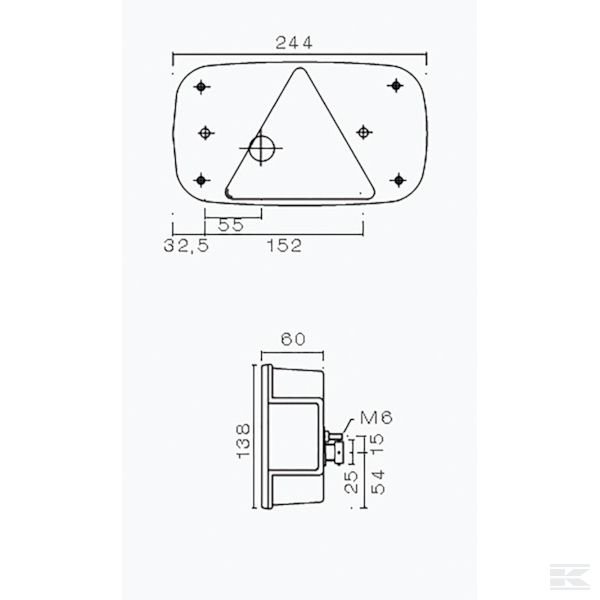 248000007 Задний фонарь