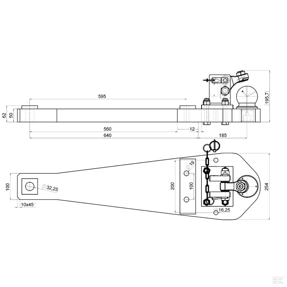 009603330A02 Плита опорная K80