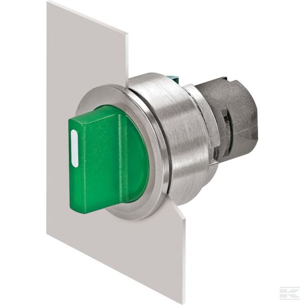 030SFMLAV Переключатель с зеленой подсв.