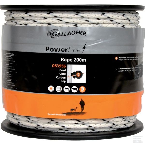 063956GAL Жгут Powerline ECO бел. 200 м