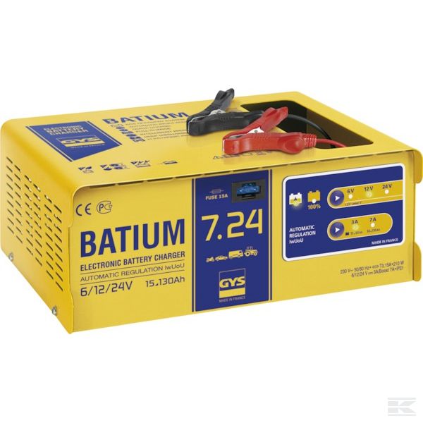 024502GYS ЗУ для батареи BATIUM 7.24