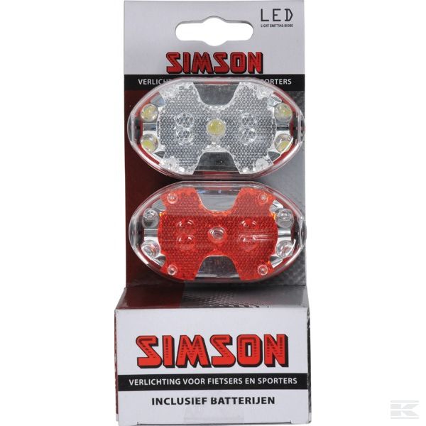 020757SIM Комп. акк. пер. и зад.фон. LED